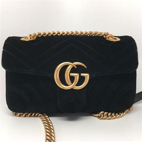 velvet gucci bag grey|gucci marmont velvet black.